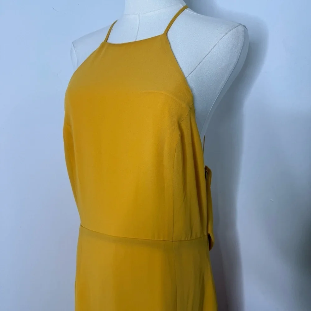 Lovers + Friends Sheyla Maxi Dress in Golden Rod - New with Tags Size Large - Picture 4 of 11
